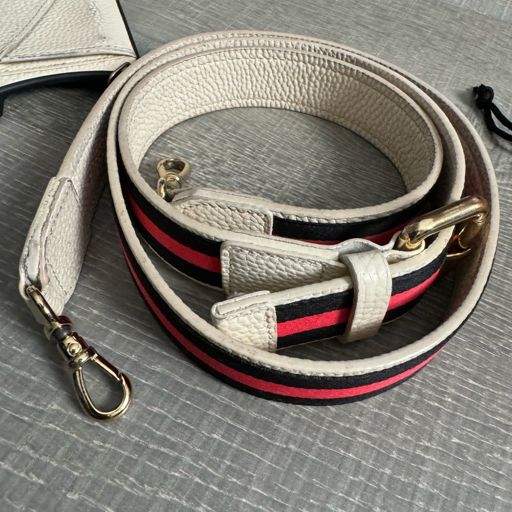 Bandolier Cream and Black Phone Case with Strap for 15 pro - Picture 9 of 12